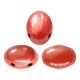 Les perles par Puca® Samos beads Opaque light coral luster 93400/14400